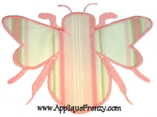 Couture Bug Applique Design-bumble bee, bug