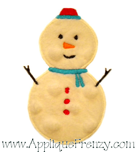 Frosty Applique Design-