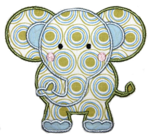 Elephant Applique Design-elephant, alabama, football