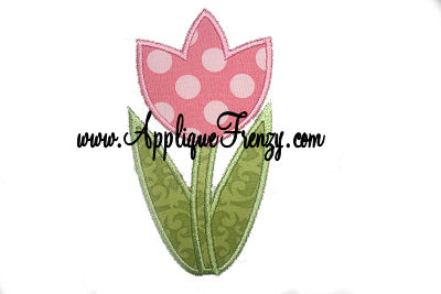 Tulip Applique Design-