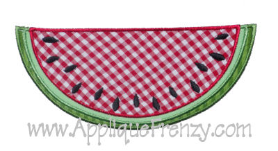 Watermelon Applique Design-