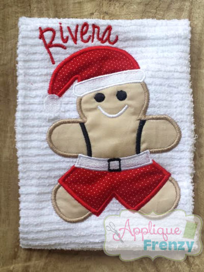 Gingerbread Santa Design-winter, santa,  gingerbread, baking, christmas