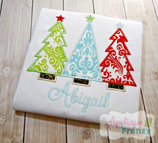 Christmas Tree Trio Design-