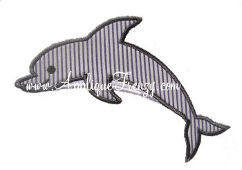 Dolphin Applique Design-
