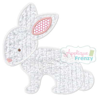 Sweet Bunny Applique Design-easter, bunny, rabbit, eggs, basket, spring