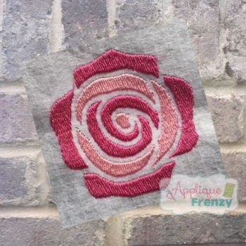 Whimsy Rose 2 Embroidery Design-flower, rose, spring, easter, 