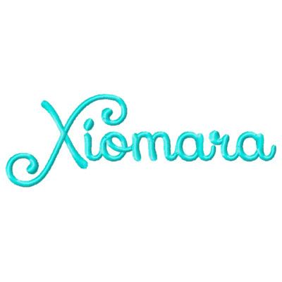 Xiomara Embroidery Font-embroidery, font, ttf,as the deer, happy day, samantha, his, hers